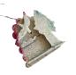Preview: Cardboard ornament with a bird around 1930
