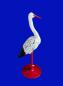 Preview: Art Deco Stork Carafe - Glass, 30s
