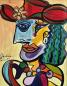 Preview: Peter Robert Keil (geb. 1942, Homage an meinen Freund Pablo Picasso, dat. 79