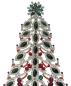 Preview: Bunter glitzernder Christbaum aus Strass Steinen - Gablonz, 30 cm