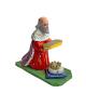 Preview: Grulicher Krippenfigur, König Melchior um 1920  (7 cm)