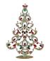Preview: Bunter glitzernder Christbaum aus Strass Steinen - Gablonz, 32 cm