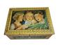 Preview: Antique tin box / Christmas motif / gingerbread tin with singing children