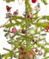 Preview: Antique goose feather tree / feather tree with old christmas tree decorations, 128 cm
