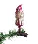 Preview: Lauscha Nikolaus / Santa auf Zwicker um 1910