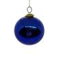 Preview: Cobalt blue Biedermeier Kugel,  Meisenthal Vergo  (6 cm)