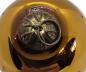 Preview: Golden Biedermeier Kugel, Meisenthal Vergo (6 cm)