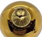 Preview: Golden Biedermeier Kugel, Meisenthal Vergo (6 cm)