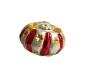 Preview: Glasornament abgeflachte Kugel mit Engel