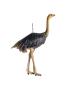 Preview: Antiker Christbaumschmuck / Dresdner Pappe Vogel Strauß um 1900