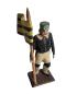 Preview: Grulich crib figurine, miner with flag, ~ 1900