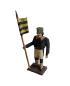 Preview: Grulich crib figurine, miner with flag, ~ 1900