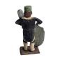 Preview: Grulicher Bergmann mit Schild , um 1900  (7 cm)