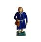 Preview: Antike Grulicher Krippenfigur / Gabenbringer mit Tasche um 1900 (10 cm)