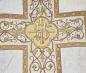 Preview: White Chasuble, Pluviale, cope, vestment, ~ 1900