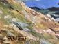 Preview: Gemälde Bergbauernhof im Ötztal, sig. F. West, datiert 1940, München