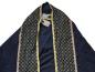 Preview: Black Pluviale, cope, vestment, ~ 1900