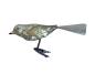 Preview: Glasornament,  Vogel auf Zwicker, ~ 1920