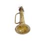 Preview: Antikes Glasornament Trompete / Horn, Lauscha um 1930