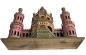 Preview: Antique Grulich nativity scene building, Oriental Palace, around 20s