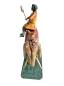 Preview: Antike Grulicher Krippenfigur, Elefant mit Treiber um 1900   (7 cm)