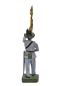 Preview: Antike Grulicher Krippenfigur / Soldat mit Fahne, ~ 1900 (10 cm)