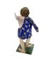 Preview: Antike Grulicher Krippenfigur / Hirte, um 1880/1900