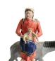 Preview: Antique grulich crib figurine, The flight into Egypt, around 1900/1920  (10 cm)