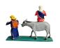 Preview: Antique grulich crib figurine, The flight into Egypt, around 1900/1920  (10 cm)