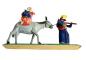 Preview: Antique grulich crib figurine, The flight into Egypt, around 1900/1920  (10 cm)