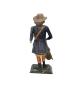 Preview: Antike Grulicher Krippenfigur /Musikant mit Geige, um 1880/1900 (10 cm)