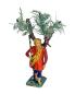 Preview: Antique grulich crib figurine, Shepherd with tree,  around 1900 (10 cm)