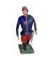 Preview: Antike Grulicher Krippenfigur / Soldat um 1880 / 1900  (10 cm)