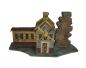 Preview: Antique Grulich nativity crib building, Watermill, around 1900