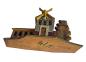 Preview: Antique Grulich nativity crib building, Watermill, around 1900