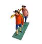 Preview: Antique grulich crib figurine, pair gift bringer with grapes, around 1920 (10 cm)