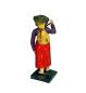 Preview: Antike Grulicher Krippenfigur / Gabenbringer um 1900  (10 cm)