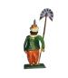 Preview: Antike Grulicher Krippenfigur, Orientale / Türke um 1900 (7 cm)