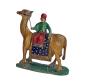 Preview: Antike Krippenfigur / Orientale mit Dromedar / Kamel um 1900