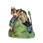 Preview: Antike Grulicher Krippenfigur / Romantische Szene um 1900 (7 cm)