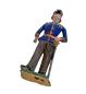 Preview: Antike Grulicher Krippenfigur / Soldat um 1900 (10 cm)