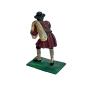 Preview: Antike Grulicher Krippenfigur / Hirte mit Sack um 1900 (7 cm)