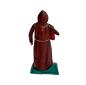 Preview: Antike Grulicher Krippenfigur / Mönch mit Gebetsbuch um 1900  (10 cm)