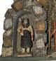 Preview: Antikes Grulicher Krippengebäude, Bergwerk, um 1900