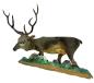 Preview: Antique crib figurine, deer, around 1900