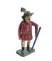 Preview: Antike Grulicher Krippenfigur / Wanderer um 1900   (10 cm)
