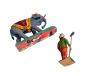 Preview: Antique Grulich nativity figure, turk with elephant around 1900 (7 cm)