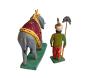 Preview: Antique Grulich nativity figure, turk with elephant around 1900 (7 cm)