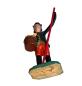 Preview: Antique grulich crib figurine, Gift bringer with fruits around 1900 (10 cm)