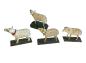 Preview: Antike Grulicher Krippenfiguren / 4 Schafe um 1900